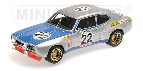 Minichamps 1/18 Ford Capri RS2600 1971 PA Glemser Soller